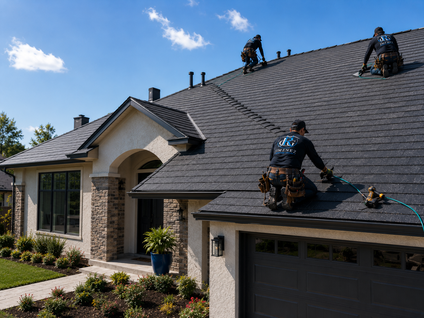 Roof overlay service where permitted